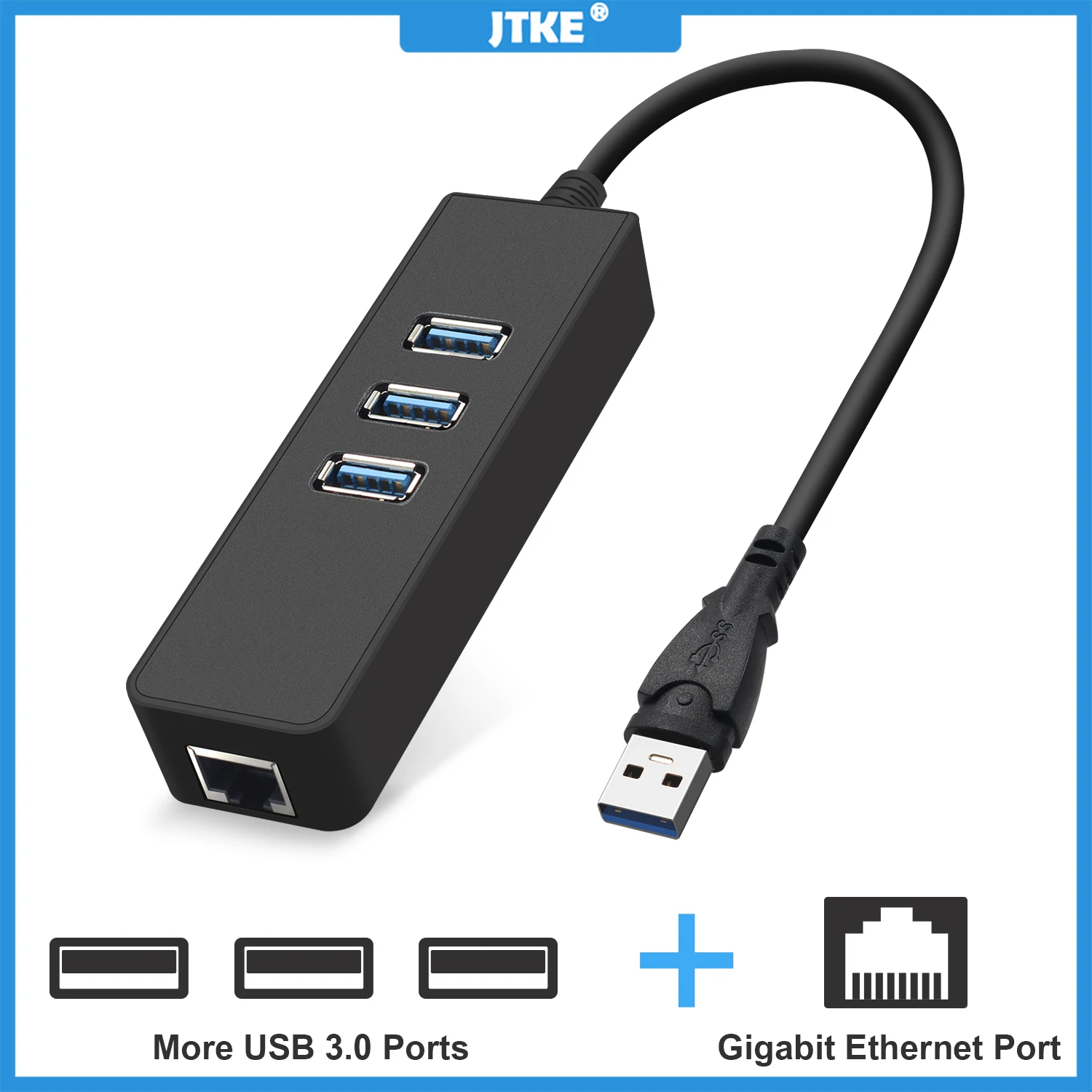 3 Порты USB 0 концентратор для RJ45 10/100/1000 Мбит/с Gigabit Ethernet LAN1 проводной Интернет