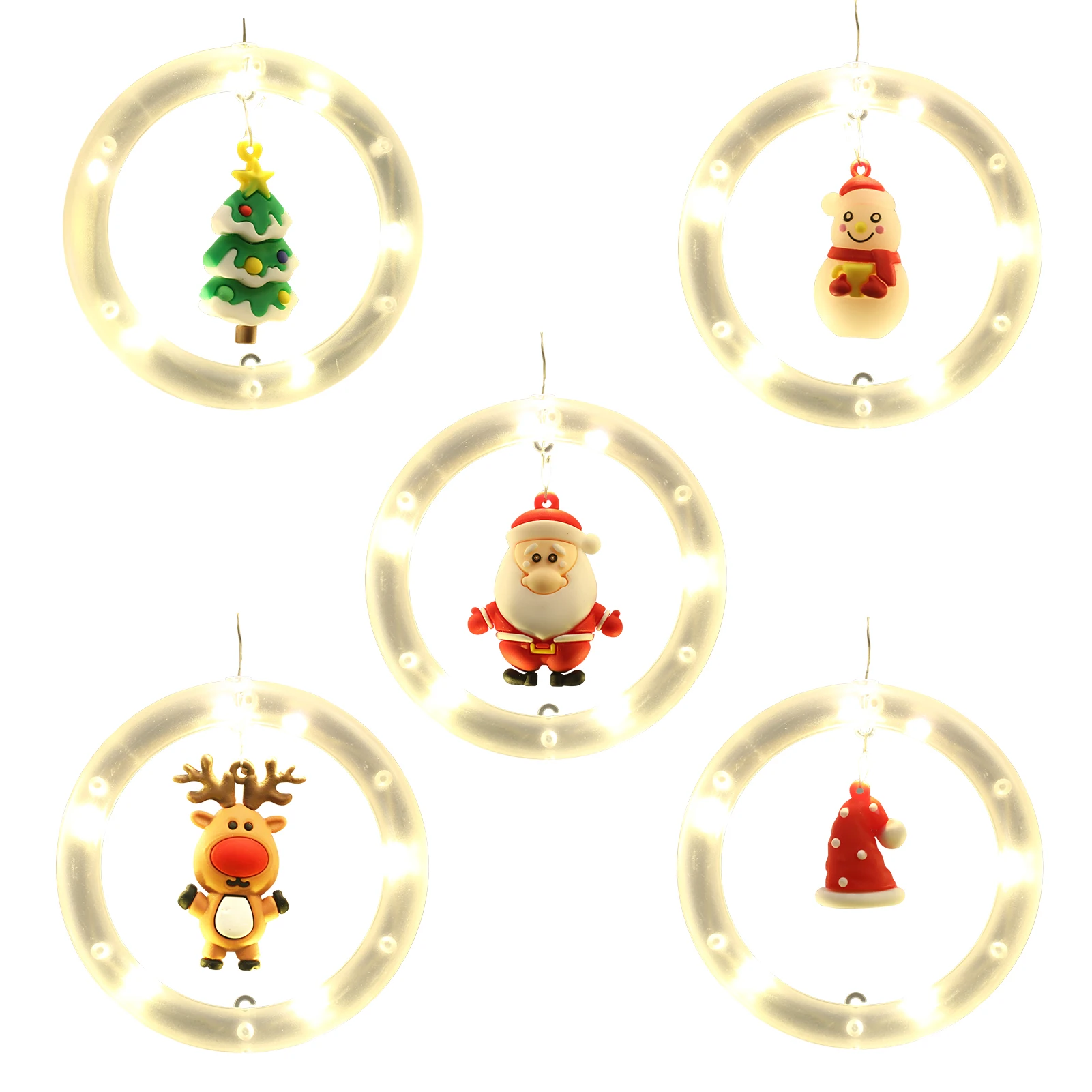 

Новинка 2022, яркая световая лента 3 м в виде сосулек с шариком желаний, прочная световая лента с 10 светящимися подвесками для новогодвечерние