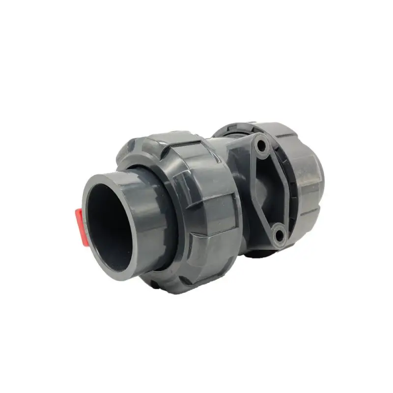 

1.5 inch double oil ball valve plastic double by double union ball valve industrial grade valve