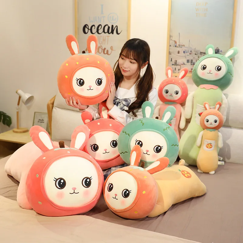 

30 / 45cm Kawaii Plush Rabbit Soft Toy Lovely Plush Stuffed Animal Rabbit Sofa Pillow Children's Toy Birthday Gift ChristmasGift