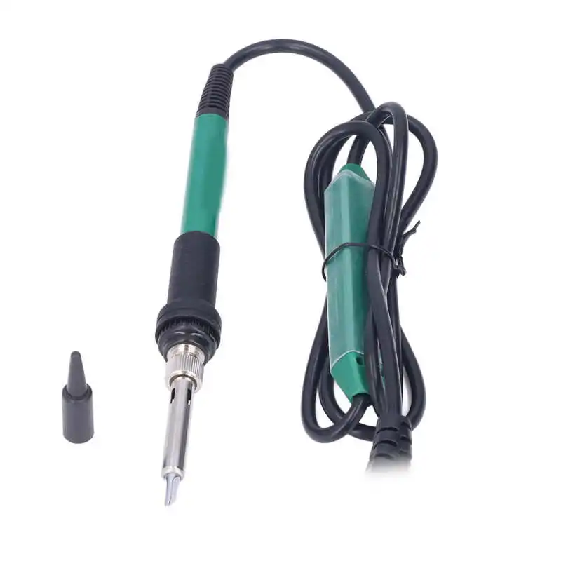 

Электрический паяльник с постоянной температурой и антиоксидантом, регулируемый инструмент для быстрой сварки с 5 уровнями нагрева, паяльн...