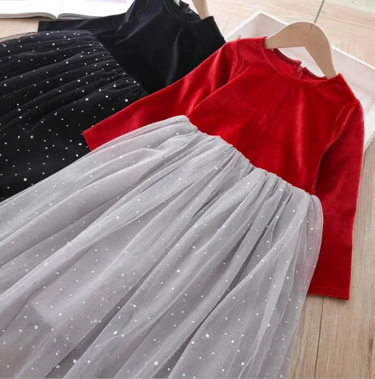 2019 New Children Baby Christmas Dresses Girls Princess Sweet Clothes 5 pcs/lot Wholesale | Детская одежда и обувь