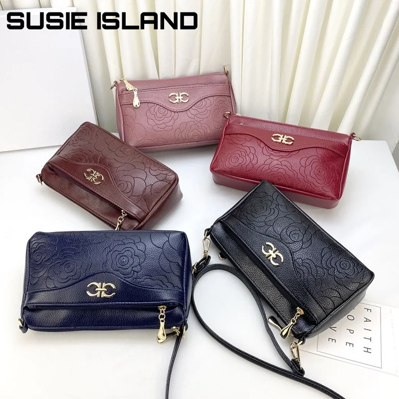 

2021 New Casual Middle-aged Women's Big Bag Mobile Phone Bag Large Capacity Can Hold Umbrella Single shoulder CrossBody Female