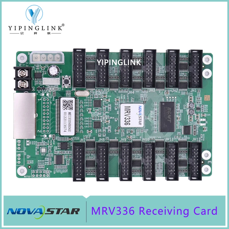 Novastar-Tarjeta receptora MRV336, controlador de sistema de control de pantalla led de pared de vídeo de alta actualización