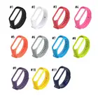 Ремешок силиконовый для Mi Band 3, цветной спортивный браслет Xiaomi Mi Watch Lite, сменный смарт-браслет для наручных часов, аксессуары