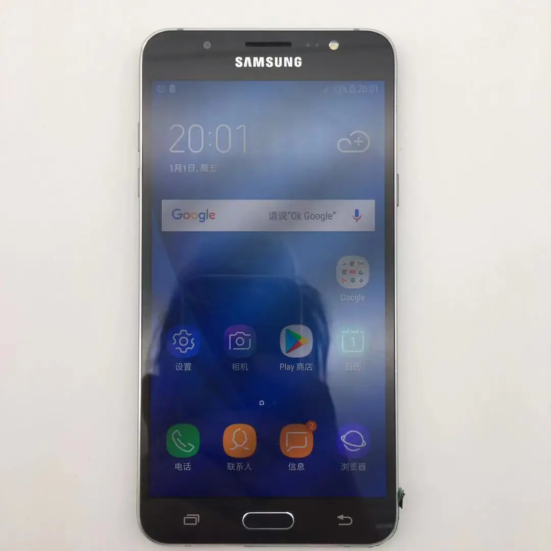 samsung j72016 j710f refurbished original unlocked 5 5inch 2gb ram 16gb rom lte 4g 13 0mp camera octa core fingerprint phone free global shipping