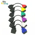 6 шт.лот высококачественный для FIAT ECU OBD2 коннектор Диагностический кабель для Fiat ECU Scan MultiECUScan кабель для Fiat