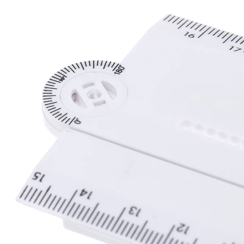 1pcs 30cm Transparent Rectangle Ruler Protractor Simple Style Student Stationery Drawing Tool Supplies | Канцтовары для офиса и