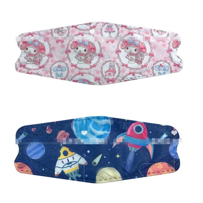 Защитная маска для лица с изображением рыбы Корейская милым мультяшным принтом