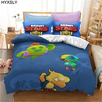 popular game duvet cover sets kids bedding set for boy gift figure comforter bed linen twin queen king single size dropshipping