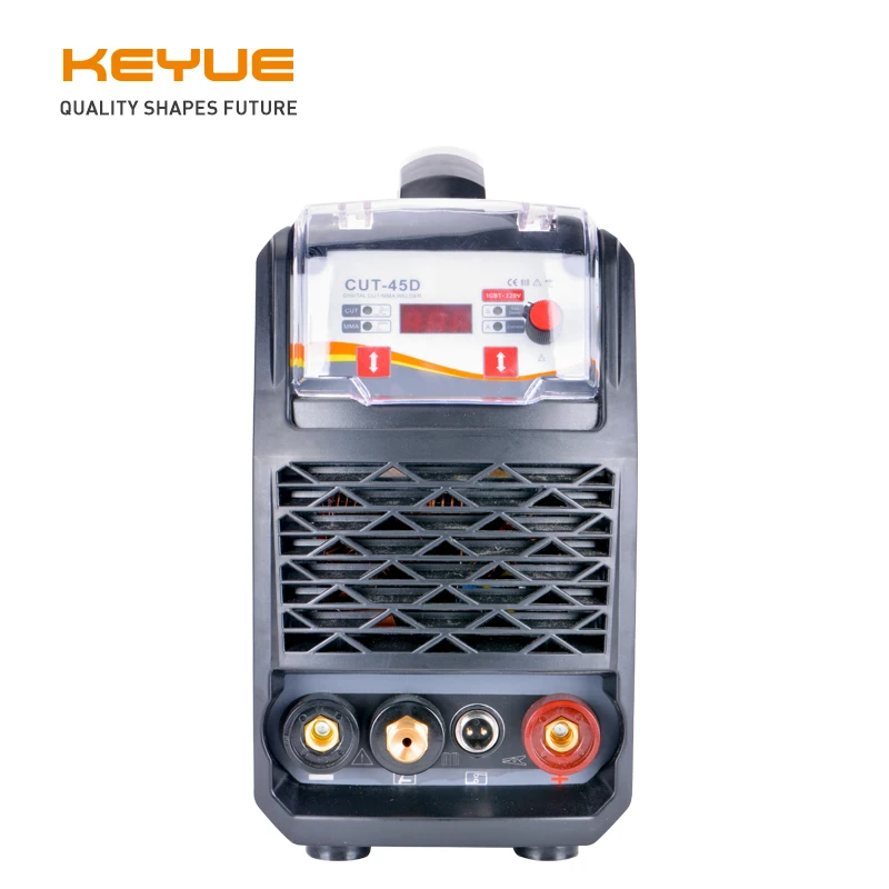 

KEYUE CUT-45D CUT MMA 2 in 1 Portable Single Phase 220V 50A Air Inverter Plasma Cutter 14mm Clean Cut Great To Cut All Steel