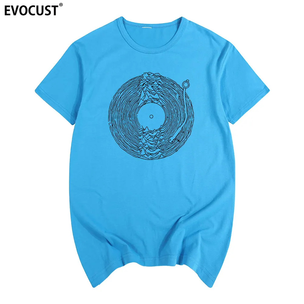 

Футболка Мужская/женская с виниловыми пластинами Joy Division, хлопковая тенниска в стиле панк-рок, модная рубашка унисекс