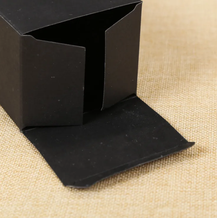 Высококачественный черный бумажник на заказ упаковочная коробка Подарочная бумажная с логотипом