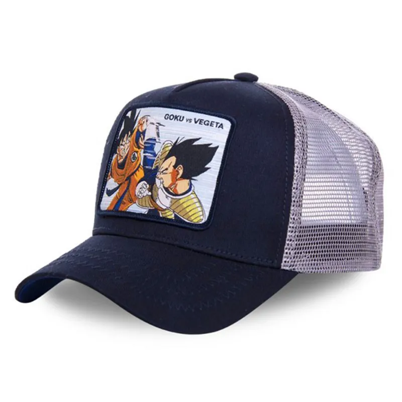 Новая брендовая бейсболка GOKU vs VEGETA Dragon Ball Snapback хлопковая для мужчин и женщин в