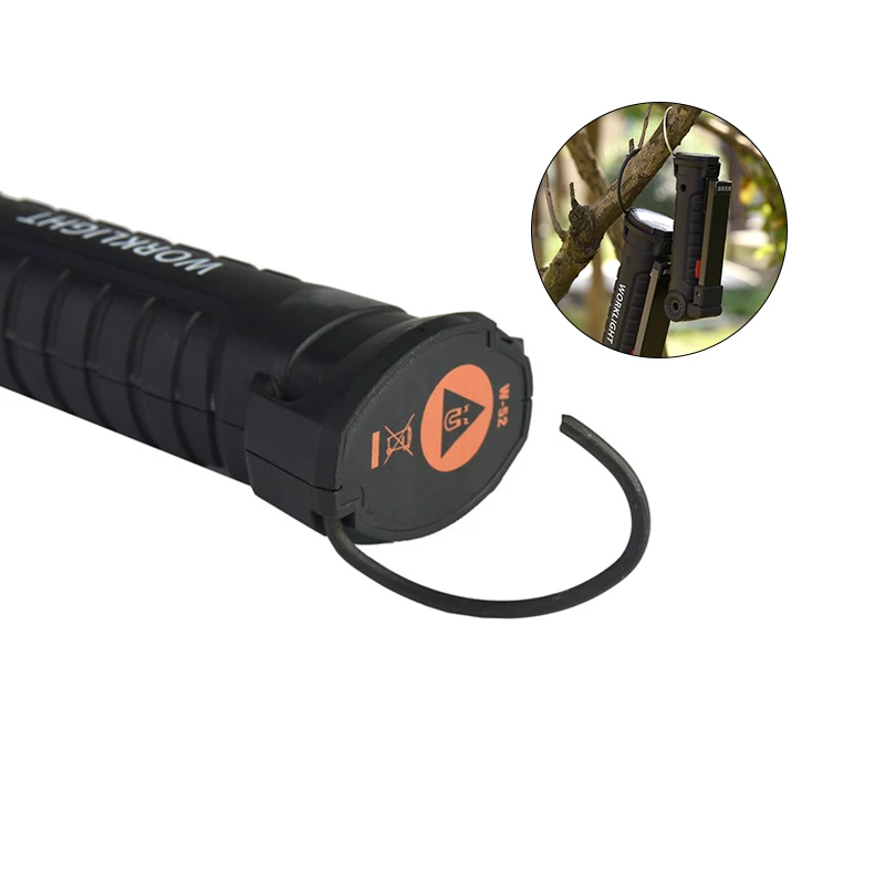 Portable Ligh COB Working LED Flashlight Lamp Built in USB Rechargeable Battery 3 Modes Torch Tail Magnet Emergency for Camping | Лампы и