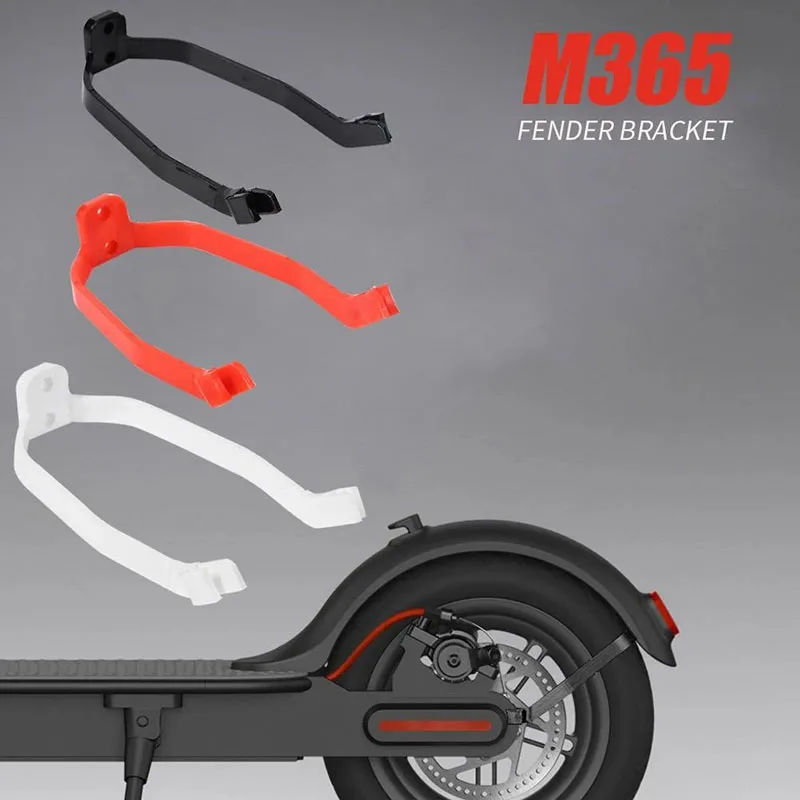 

Xiaomi M365-M365PRO Universal Color Rear Fender Bracket Wheel Fender with 2 Mounting Screw Support Pad Upgrade Accessories Black