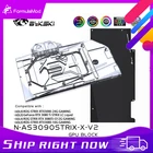 Блок водяного охлаждения Bykski 3090 3080 GPU для ASUS RTX3080 3090 STRIX, Система Жидкостного Охлаждения видеокарты, N-AS3090STRIX-X-V2
