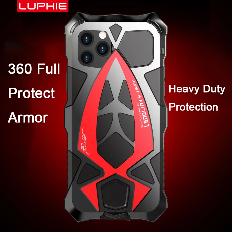 metal 360 full protect armor for iphone 11 case funda coque for iphone xs xr 11 pro max phone case cover shockproof luxury free global shipping