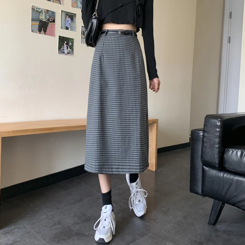 

Autumn/winter Real Shot Cost-effective Korean 2021 New Slimming Large Hem