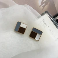 2020 new fashion for women earringssquare clip earrings no hole stylish geometric earings charms party gift