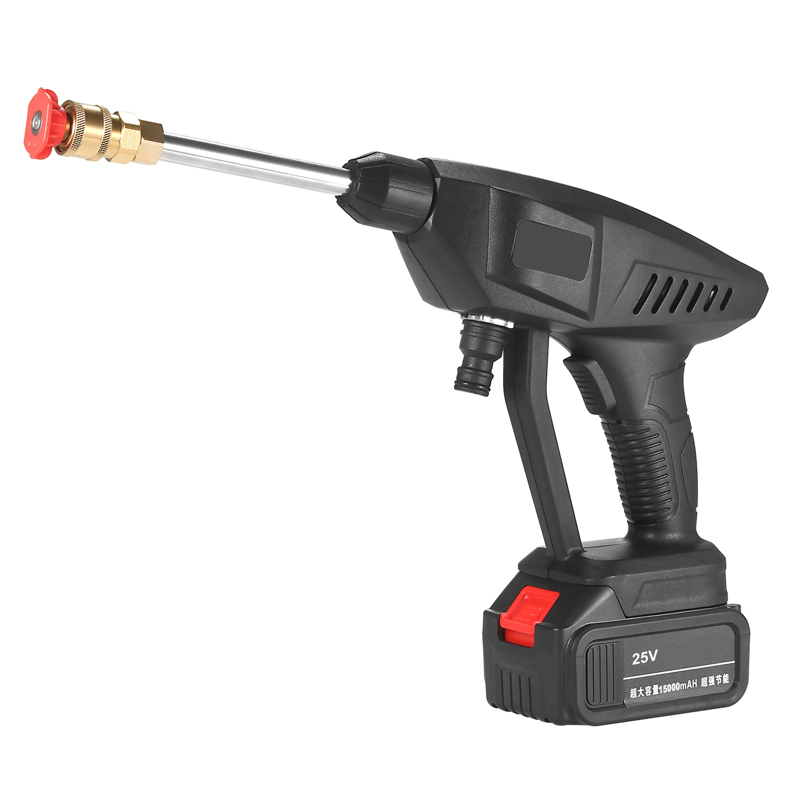 

High Pressure Washer for Garden Cleaning Garage Hydroshot Car Washing Gun 25V 15A 30Bar Cordless Washer Gun Electric Pump