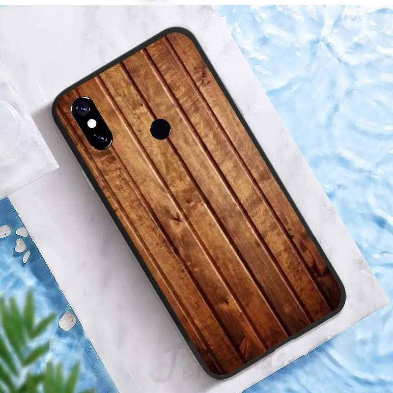 

Wood Grain Pattern painting Phone Case For Xiaomi Redmi note 7 8 9 t max3 s 10 pro lite