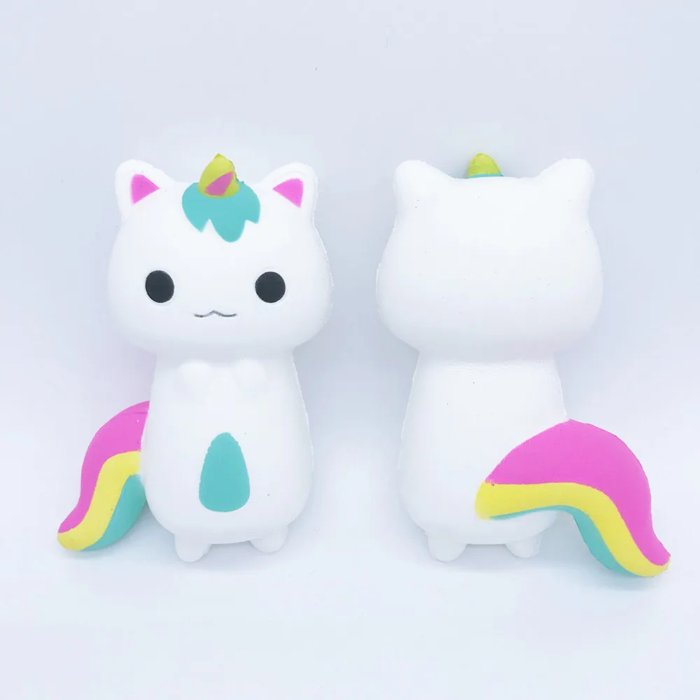 Ароматизированная игрушка радужного цвета медленно восстанавливающая форму для