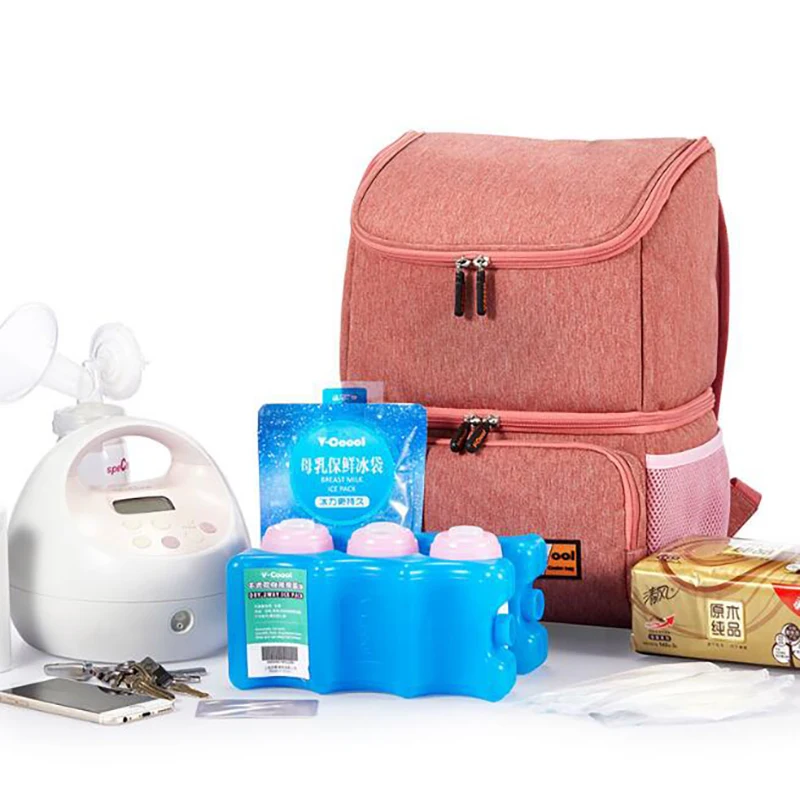 Изоляционная сумка для детей рюкзак охлаждения грудного молока сумки хранения