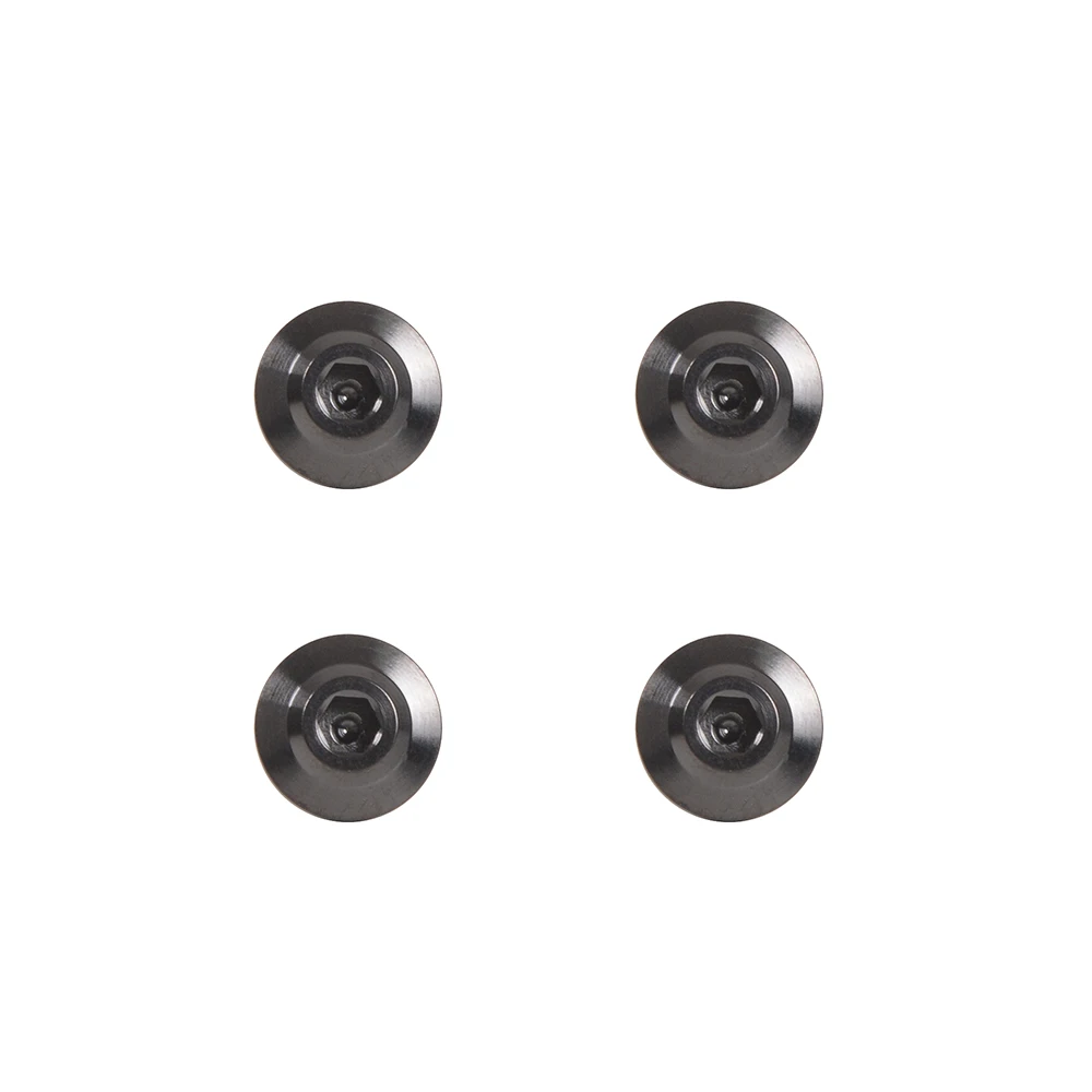 4 шт. Титановые крепежные винты M6 * 14 мм для переднего крыла мотоцикла Ducati V4 Streetfighter