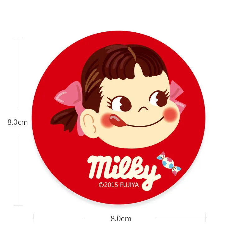 Мультяшные наклейки для девочек украшение ноутбука логотип 3 1 дюйма фирменные