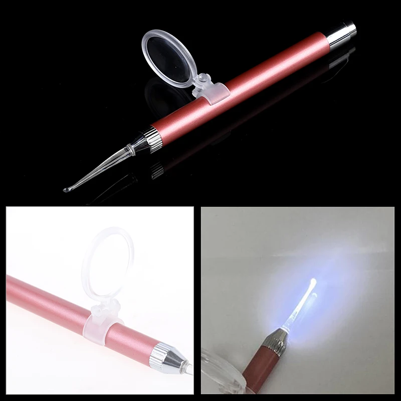 

LED FlashLight Ear pick Baby Ear Wax Cleaner Endoscope Penlight Spoon tool