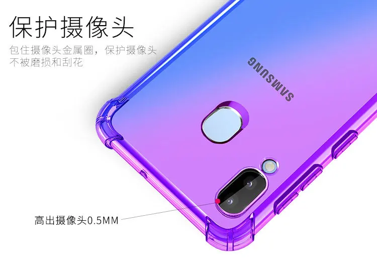 Противоударный мягкий прозрачный силиконовый чехол для телефона, для samsung Galaxy A10 A10E A20 A20E A30 A40 A50 A60 A70 A80 A90 чехол
