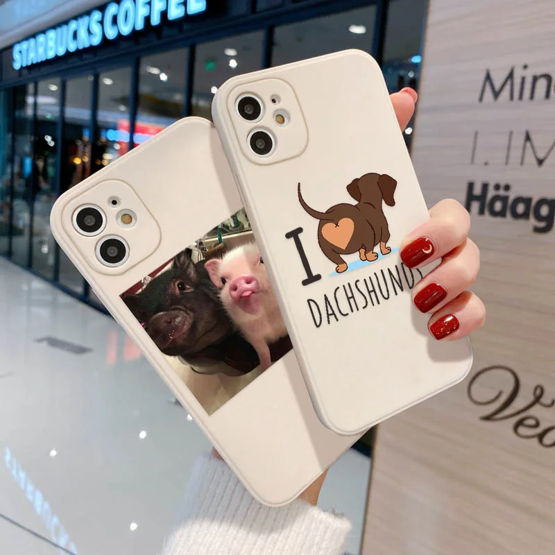

For iPhone 12 Pro Max Case For iPhone 12 Mini 11 Pro Max Case For iPhone 6 6s 7 8 Plus SE 2020 Cute Cartoon Silicone Soft Cover