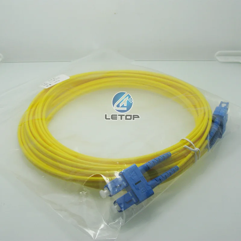 Высокое Качество Двойной режим сети 6 5 м SC волоконно-оптический кабель |