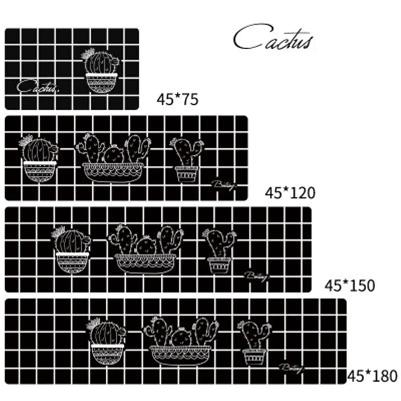 2019 Новый Кухонный коврик скандинавские кожаные коврики маслостойкий