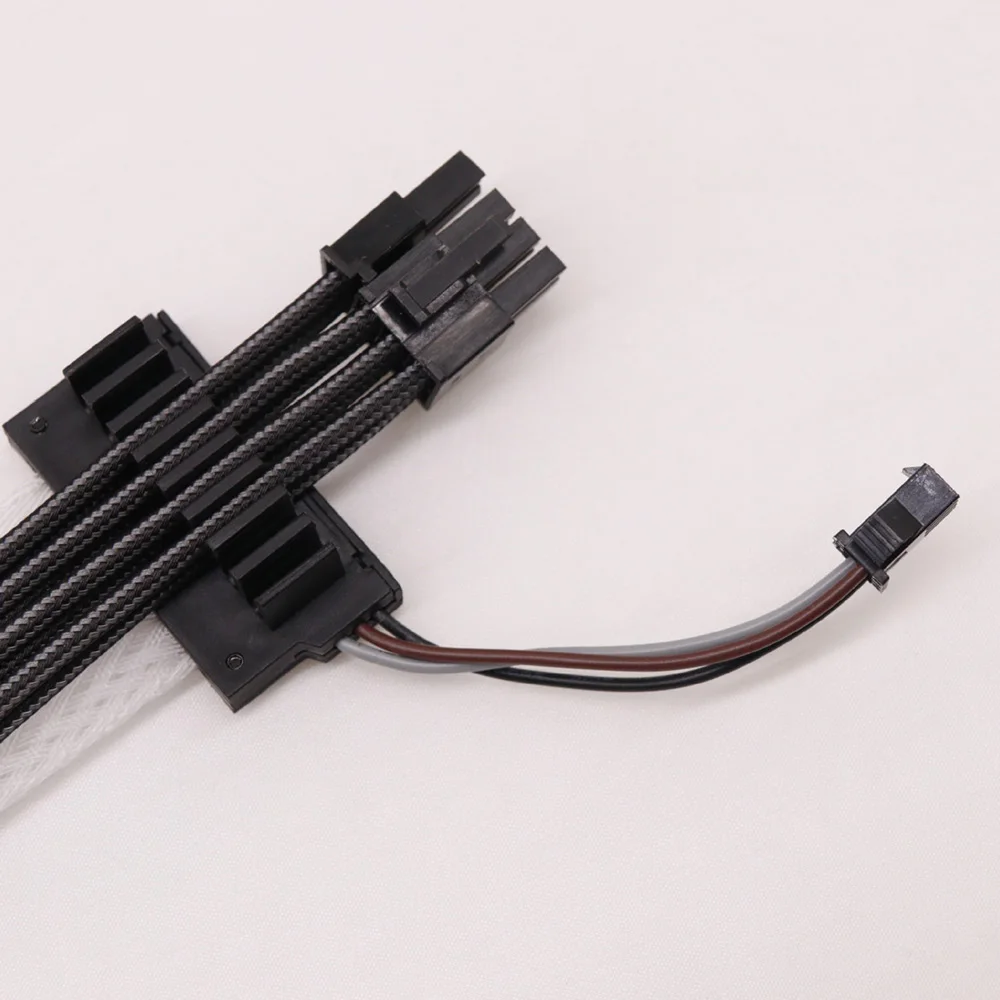 

8 Pin Graphic Card Extension Cable CPU RGB Synchronous Mesh Type 5V ARGB Cable Computer Case Power Supply Extension Cord