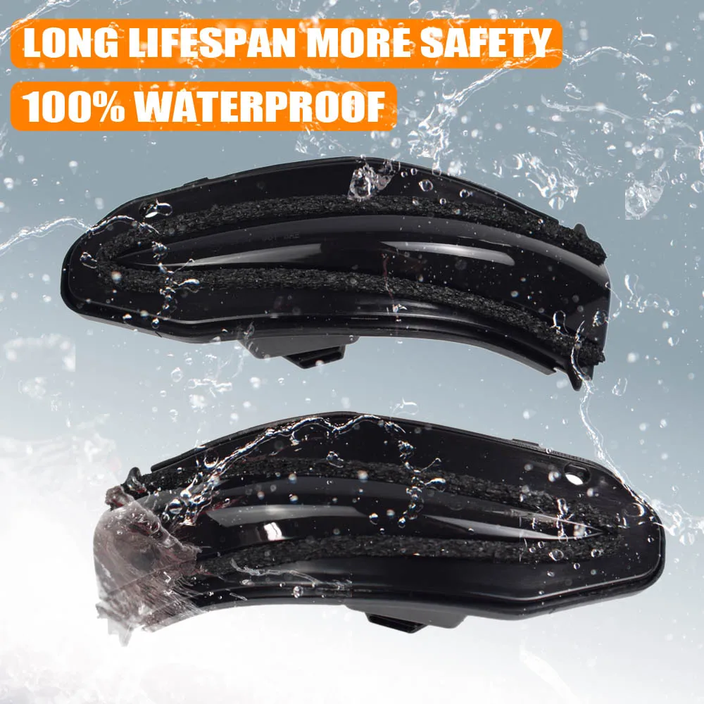 Светодиодный динамичессветильник поворотник с боковым крылом Световой