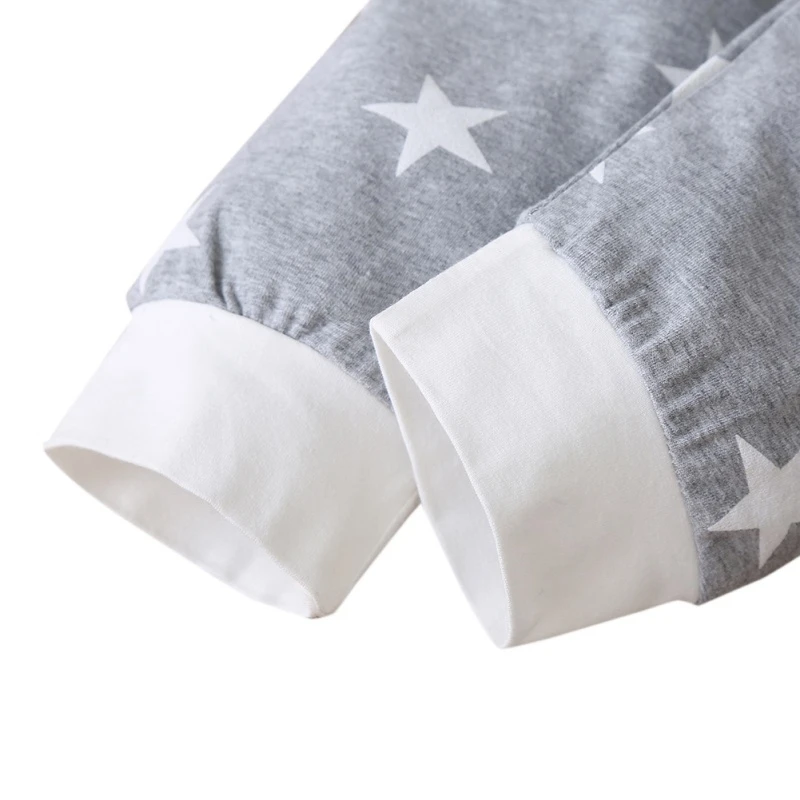 Детская зимняя одежда Модный детский костюм с принтом Топ длинными рукавами +