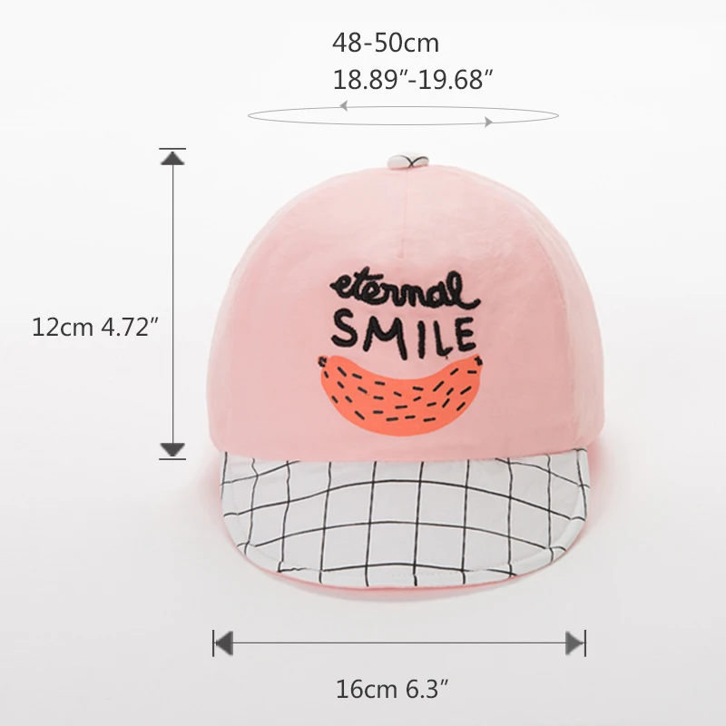 Детская шапка для новорожденных хлопковые демисезонные бейсболки Детские с