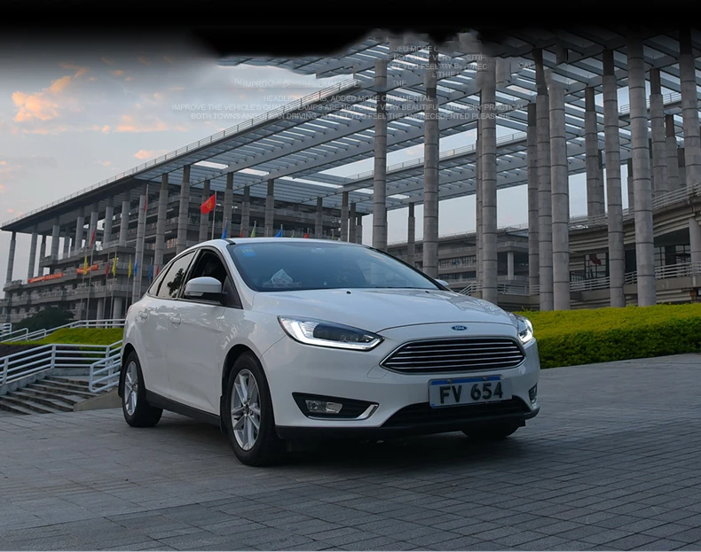Автомобильный Стайлинг 2 шт./1 комплект светодиодный фары ford focus Фара Каса для ford светодиодная фара для focus- головная лампа