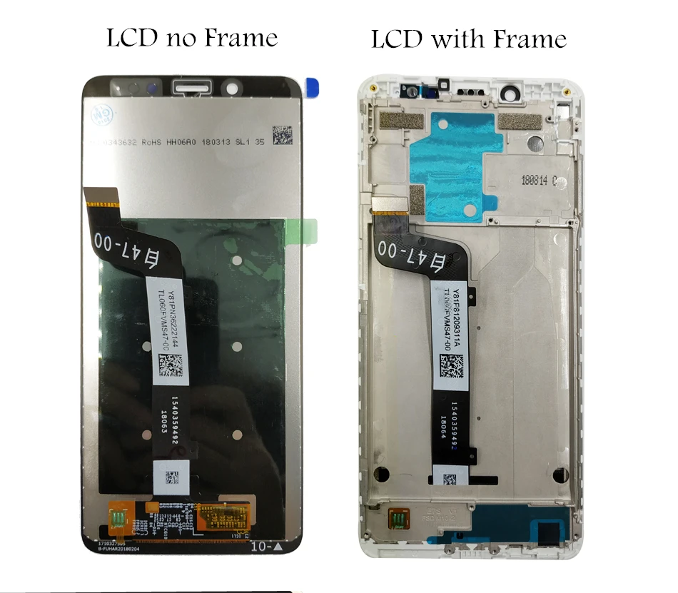 Xiaomi Redmi Note 5/5 Pro Сборка дисплея ЖК-дисплейный модуль с рамкой и сенсорным экраном 10 Ремонтные части