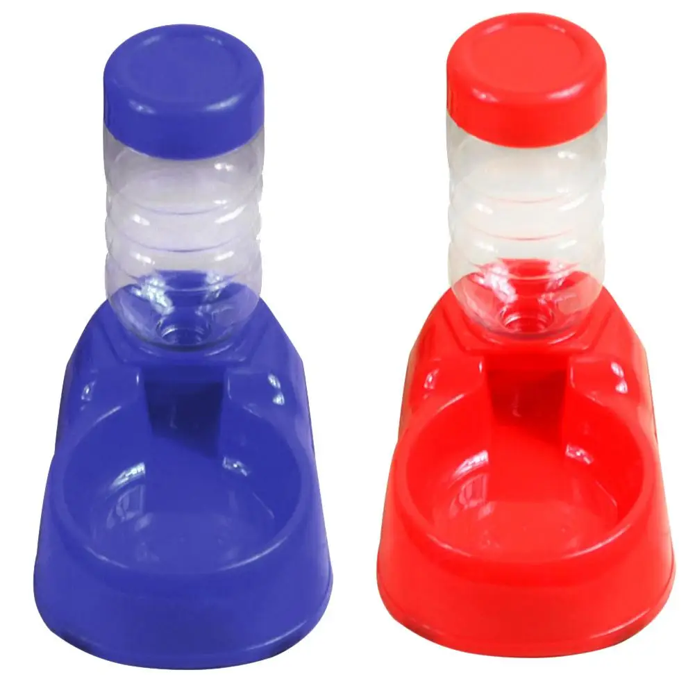 350ml Automatic Dog Feeder Drinking Water Dispenser Food Plastic Bowl Bottle Cat Pet Products Dish | Дом и сад