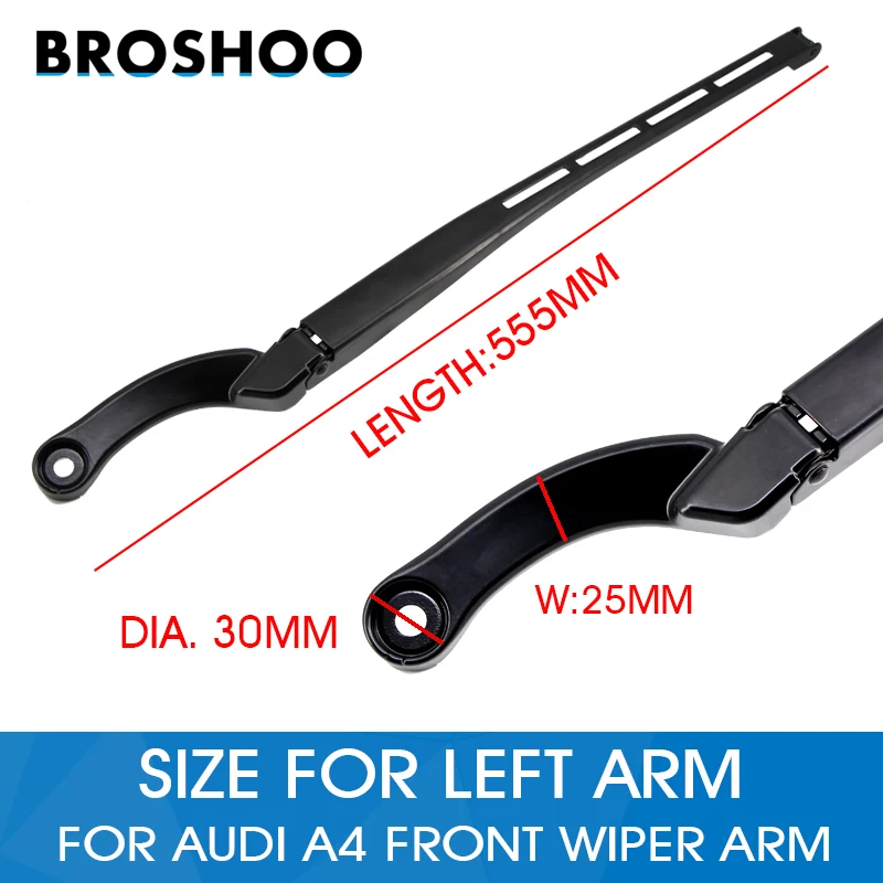 Автозапчасти для автомобиля передний левый/правый рычаг стеклоочистителя Audi A4 B6