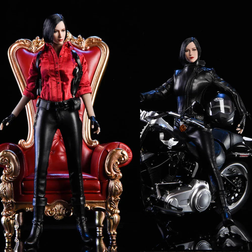 

For Collection DIY 18XG17 1/6 Female Figure Accessory Locomotive Girl Leather Set Costume Model for 12" Ada Wong Action Figure