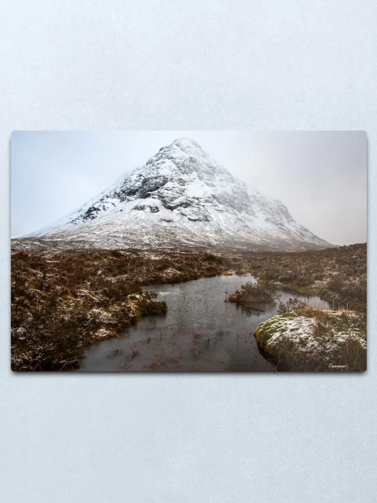 

Buchaille Etive Mor Metal Print Wall Art Home Wall Decor Tin Sign