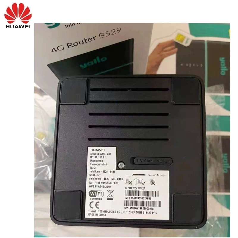 Разблокированный беспроводной роутер Huawei B529S-23A 4G LTE Cube WiFi Hotspot Home | Компьютеры и