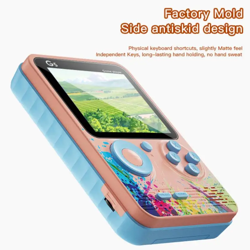

Mini G5 Handheld Game Console Can Store 500 Classic Games Video Game Consoles Portable Handheld Game Players Game Box