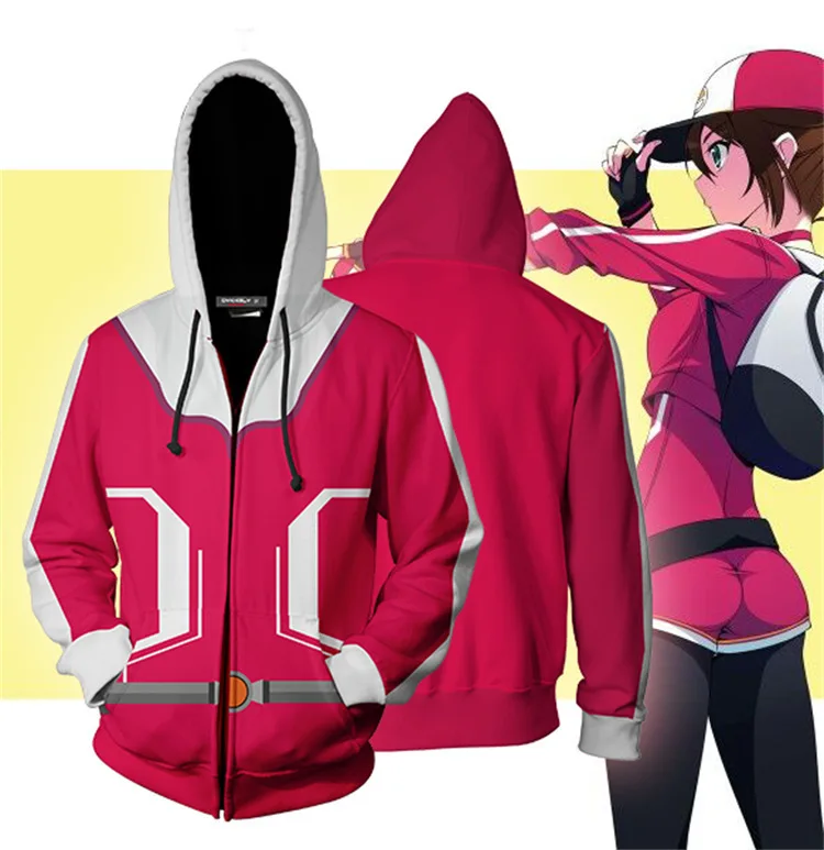 Pokemon Go! Team Rocket Джесси Мусаси Джеймс Kojirou могут Косплей costumemen на застежке молнии
