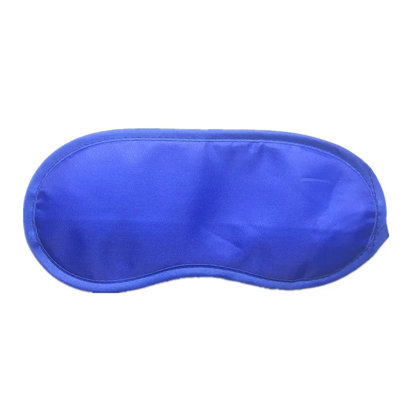 Blue 1 шт., новинка, маска для сна из чистого шелка, мягкая, для путешествий, расслабляющая, профессиональная, заводская цена, Прямая - Цвет: Blue