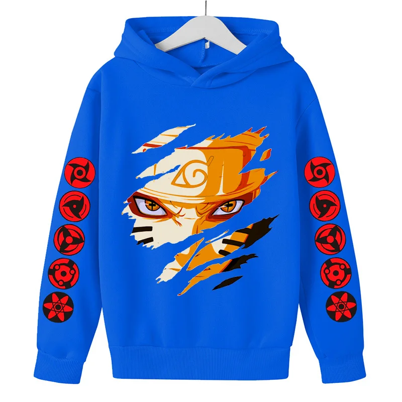

Spring New Product Anime Children's Hoodie Cartoon Print Pullover Teenager Sweatshirt Hip Hop Kids Long Sleeve baby Fashion Top